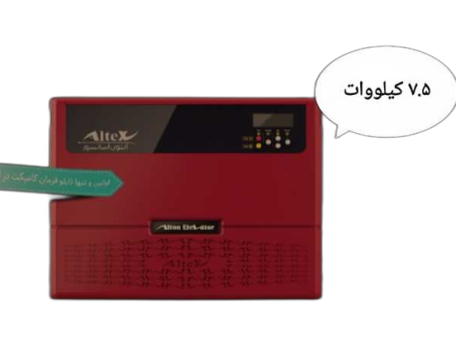 تابلو فرمان آسانسور گیربکس آلتون 7.5 کیلووات