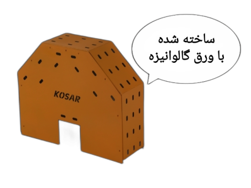 300 (60) حفاظ فلکه گاورنر موتورخانه