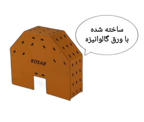 حفاظ فلکه گاورنر موتورخانه
