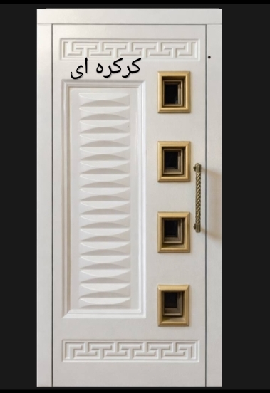 درب طبقه آسانسور لولایی + فنر (طرح های متنوع)