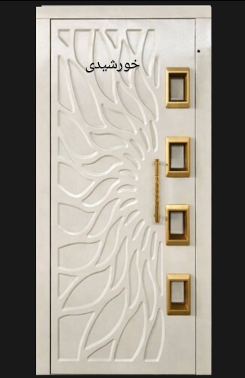 درب طبقه آسانسور لولایی + فنر (طرح های متنوع)