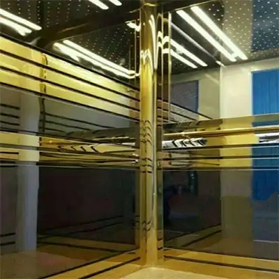کابین آسانسور (مَتریال مختلف)